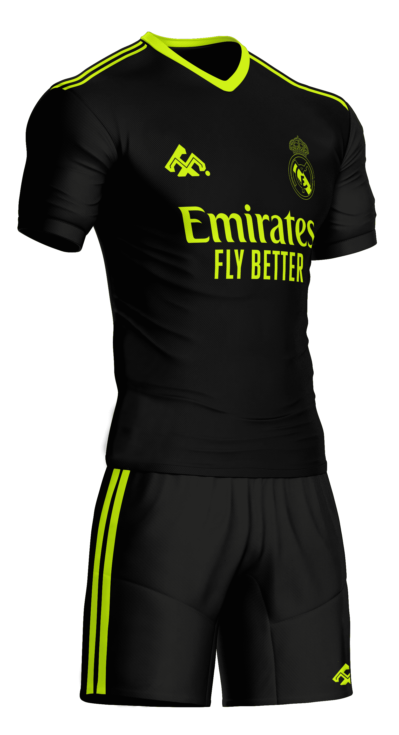 REAL MADRID #554 (NEGRO CON FOSFO)